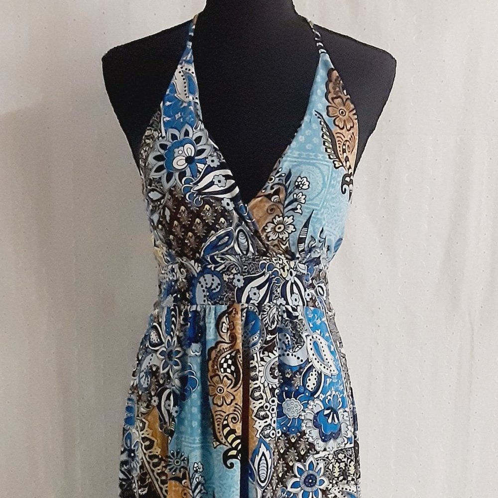 ANNA BUGATTI /Backless midi dress